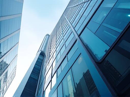 Imagen de un edificio corporativo moderno simbolizando el Derecho Corporativo